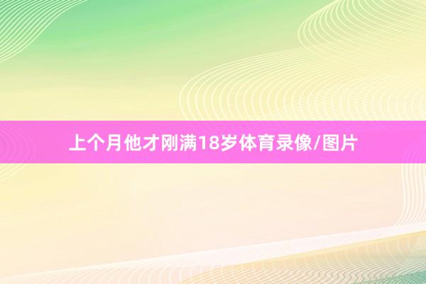 上个月他才刚满18岁体育录像/图片